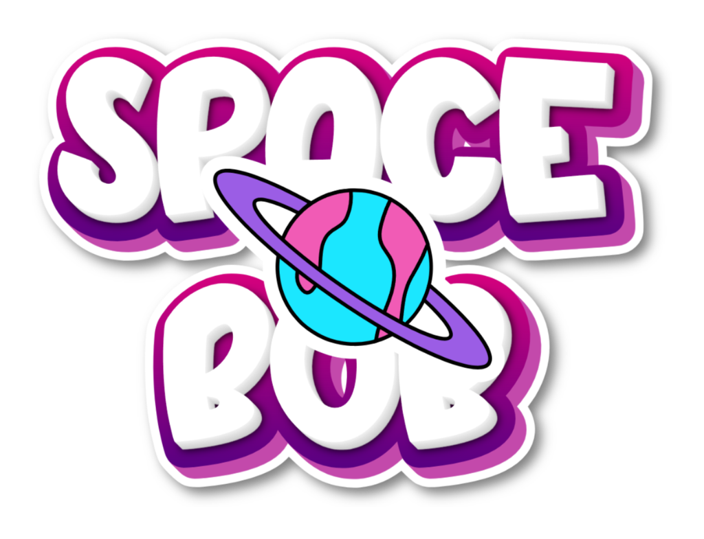 Official Space Bob game logo